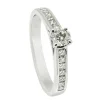 ANILLO ORO 18 KILATES CON DIAMANTES