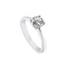 ANILLO ORO 18 KILATES CON DIAMANTE