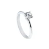 ANILLO ORO 18 KILATES CON DIAMANTE