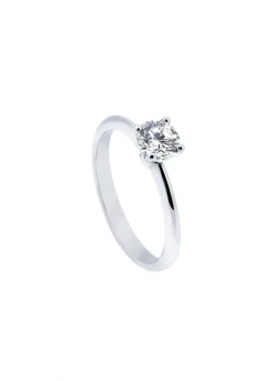 ANILLO ORO 18 KILATES CON DIAMANTE