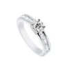 ANILLO ORO 18 KILATES CON DIAMANTES