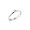 ANILLO ORO 18 KILATES CON DIAMANTE