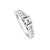 ANILLO ORO 18 KILATES CON DIAMANTES