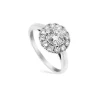 ANILLO ORO 18 KILATES CON DIAMANTES