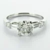 ANILLO ORO 18 KILATES CON DIAMANTES
