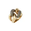 ANILLO ORO 18 KILATES CON DIAMANTES