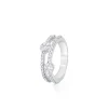ANILLO ORO 18 KILATES CON DIAMANTES