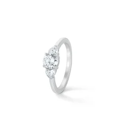 ANILLO ORO 18 KILATES CON DIAMANTES