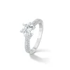 ANILLO ORO 18 KILATES CON DIAMANTES