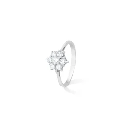 ANILLO ORO 18 KILATES CON DIAMANTES
