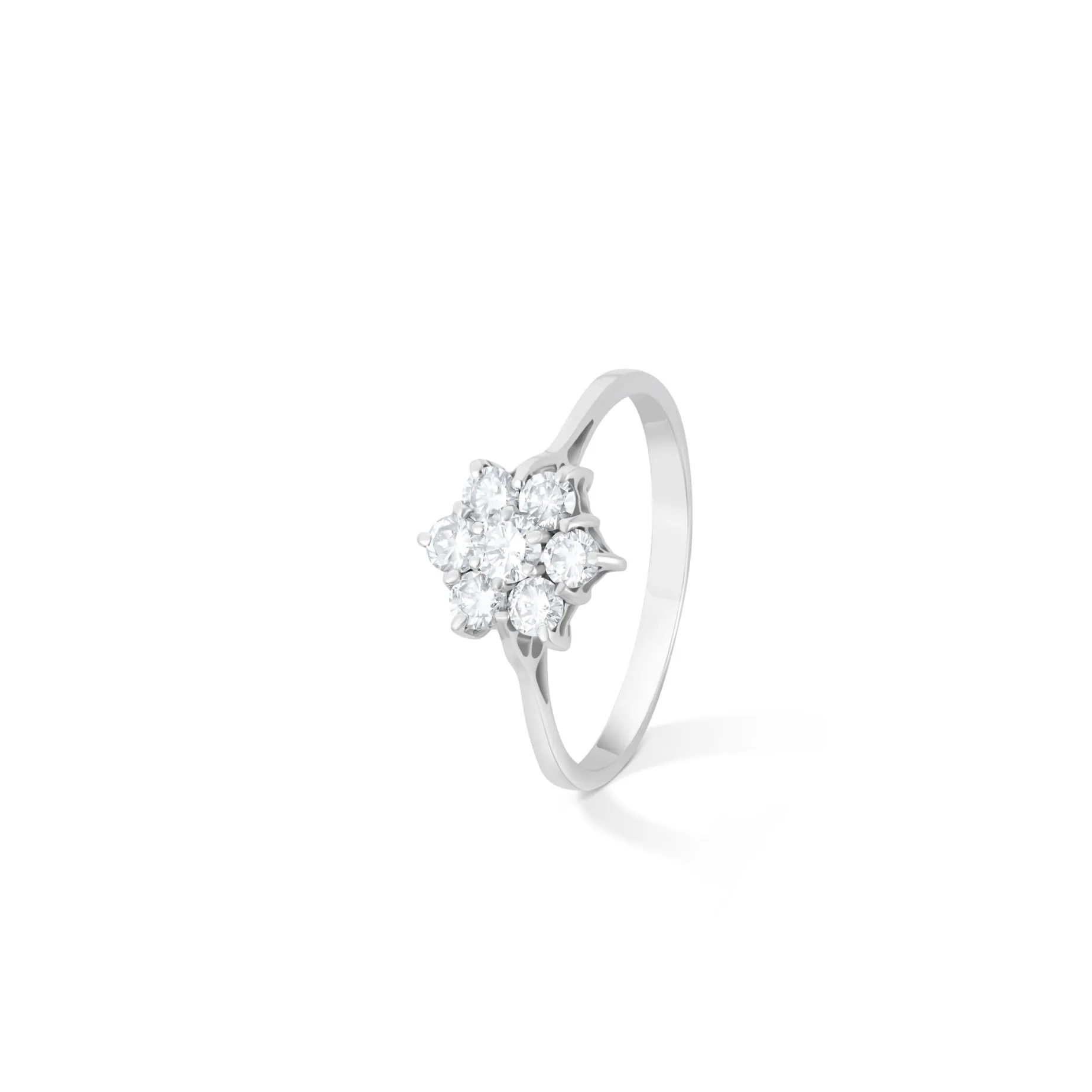 ANILLO ORO 18 KILATES CON DIAMANTES
