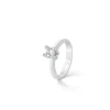 ANILLO ORO 18 KILATES CON DIAMANTES