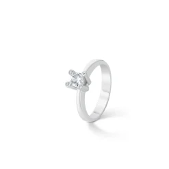 ANILLO ORO 18 KILATES CON DIAMANTES