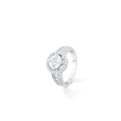 ANILLO ORO 18 KILATES CON DIAMANTES