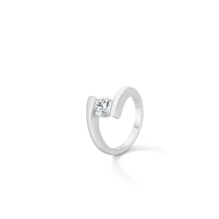 ANILLO ORO 18 KILATES CON DIAMANTE