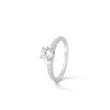 ANILLO ORO 18 KILATES CON DIAMANTES