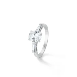 ANILLO ORO 18 KILATES CON DIAMANTES