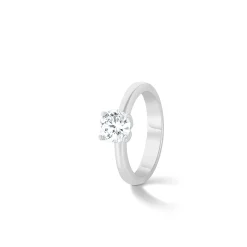 ANILLO ORO 18 KILATES CON DIAMANTES