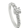 ANILLO ORO 18 KILATES CON DIAMANTES