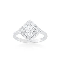 ANILLO ORO 18 KILATES CON DIAMANTES