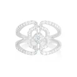 ANILLO ORO 18 KILATES CON DIAMANTES