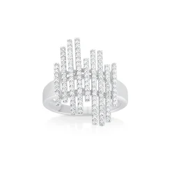 ANILLO ORO 18 KILATES CON DIAMANTES