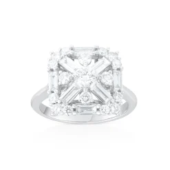 ANILLO ORO 18 KILATES CON DIAMANTES