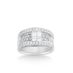 ANILLO ORO 18 KILATES CON DIAMANTES