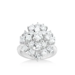 ANILLO ORO 18 KILATES CON DIAMANTES