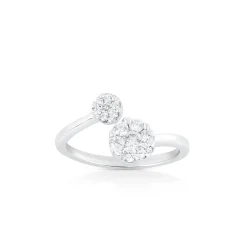 ANILLO ORO 18 KILATES CON DIAMANTES