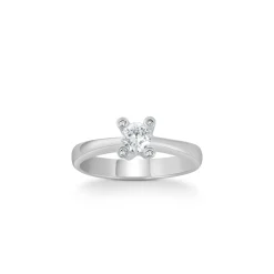 ANILLO ORO 18 KILATES CON DIAMANTES