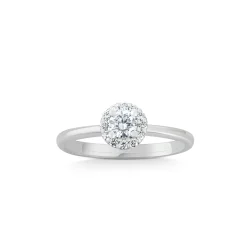 ANILLO ORO 18 KILATES CON DIAMANTES