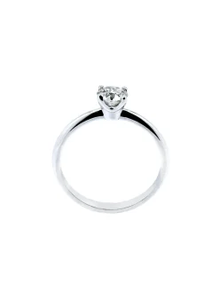 ANILLO ORO 18 KILATES CON DIAMANTE