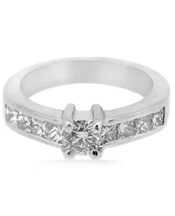ANILLO ORO 18 KILATES CON DIAMANTES