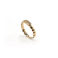 ANILLO ORO 18 KILATES CON DIAMANTES