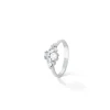 ANILLO ORO BLANCO 18KTES. CON DIAMANTES
