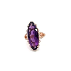 ANILLO ORO ROSA 18 KILATES
