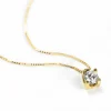 CADENA Y COLGANTE ORO 18 KILATES CON DIAMANTES