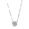 CADENA Y COLGANTE ORO 18 KILATES CON DIAMANTES