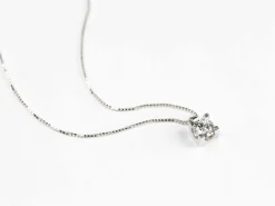 CADENA Y COLGANTE ORO 18 KILATES CON DIAMANTES