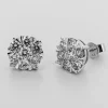 PENDIENTES ORO 18 KILATES CON DIAMANTES