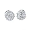PENDIENTES ORO 18 KILATES CON DIAMANTES