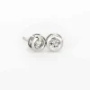 PENDIENTES ORO 18 KILATES CON DIAMANTES