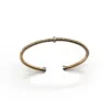 PULSERA ORO 18 KILATES BICOLOR CON DIAMANTES