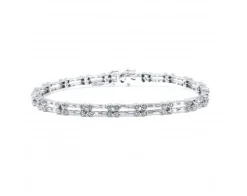 PULSERA ORO 18 KILATES CON DIAMANTES