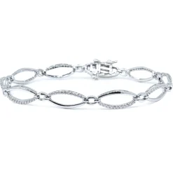 PULSERA ORO 18 KILATES CON DIAMANTES